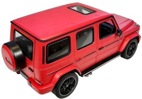 Auto na radio Mercedes G63 czerwony