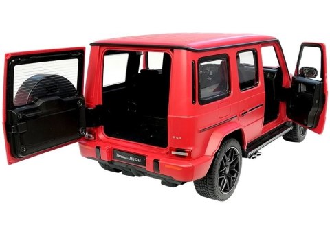 Auto na radio Mercedes G63 czerwony