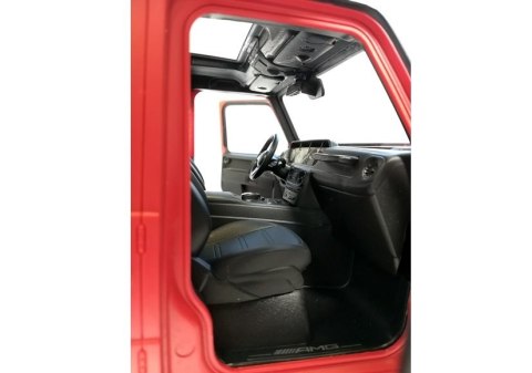 Auto na radio Mercedes G63 czerwony
