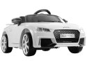 Auto na akumulator Audi TT RS Quattro Białe