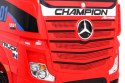 Pojazd Mercedes Benz Actros Czerwony