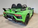 Auto na Akumulator Lamborghini Aventador Zielony