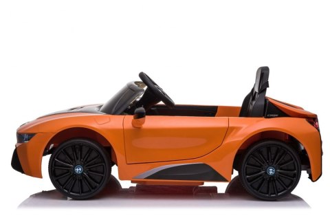 Pojazd BMW I8 LIFT Pomarańczowy