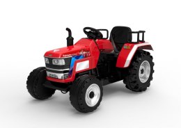 OGROMNY Traktor Mahindra Czerwony