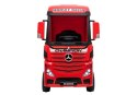 Auto na Akumulator Mercedes Actros Czerwony MP4