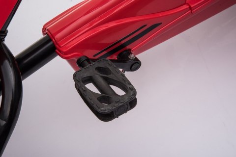 Duży gokart na pedała + pompowane koła