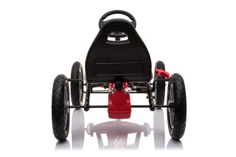 Duży gokart na pedała + pompowane koła