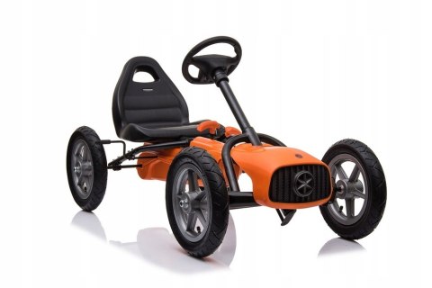 Duży gokart na pedała + pompowane koła