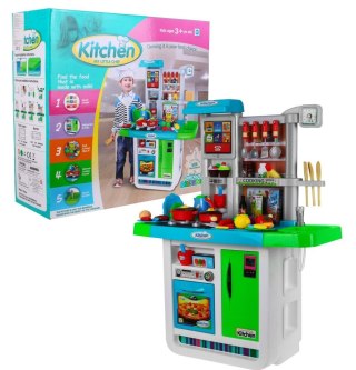 Ogromna Interaktywna Kuchnia Akcesoria Niebieska