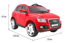 Pojazd Audi Q5 Lakierowany Czerwony