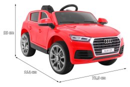 Pojazd Audi Q5-SUV LIFT Czerwony