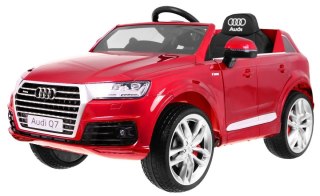 Pojazd Audi Q7 2.4G New Model Lakierowany Czerwony