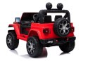 Auto na Akumulator Jeep Wrangler Rubicon Czerwony