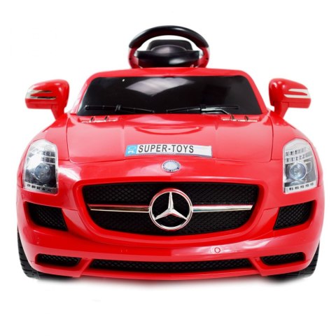 MERCEDES SLS AMG PILOT 2.4 GHZ, WOLNY START, HAMULEC, DWA SILNIKI, MIĘKKIE SIEDZENIE /QX-7997