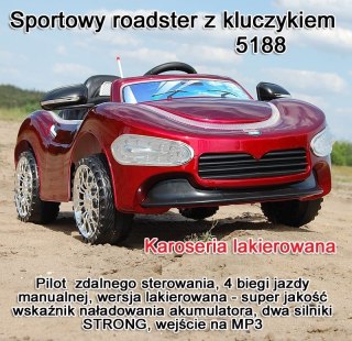NAJNOWSZY ROADSTER 5188, DWA SILNIKI, LAKIER/HP5188