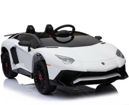 ORYGINALNE LAMBORGHINI AVENTADOR PEŁNA OPCJA, MIĘKKIE KOŁA, MIĘKKIE SIEDZENIE/BDM0913