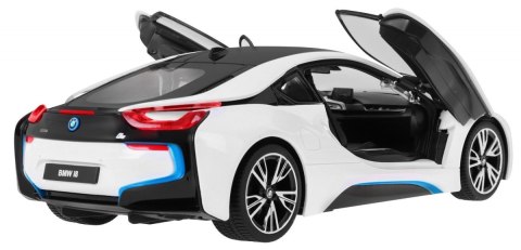 Autko R/C BMW i8 Biały Otwierane Drzwi 1:14 RASTAR