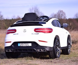 MERCEDES GLC 63S 4x4 MIĘKKIE SIEDZENIE, MIEKKIE KOŁA, SYSTEM ESW, QLS5688 - POWIĘKSZONY AKUMULATOR