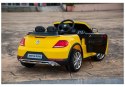 Auto Na Akumulator Volkswagen Beetle Dune Żółty