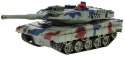 Czołg R/C 2.4G Z Dymem LEOPARD 2 A6 Zielony