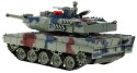 Czołg R/C 2.4G Z Dymem LEOPARD 2 A6 Zielony