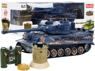 Czołg Tiger Malowany Bunkier 1:28