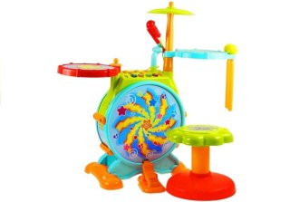 Interaktywna Perkusja Jazz Drum Dla Malucha