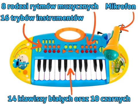 Keyboard Niebieski