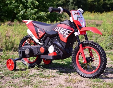 NAJNOWSZY MOTOR CROSSOWY QIKE, POMPOWANE KOŁA, PANEL, DŹWIĘKI/QK305