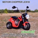 MOTOR CHOPPER - PIERWSZY MOTOREK DLA DZIECKA, MIĘKKIE SIEDZENIE/JC916