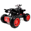 MEGA WIELKI QUAD Z NAPĘDEM 4X4, AMORTYZATORY, MIĘKKIE KOŁA,, BLUETOOTH/S2888