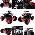 MEGA WIELKI QUAD Z NAPĘDEM 4X4, AMORTYZATORY, MIĘKKIE KOŁA,, BLUETOOTH/S2888