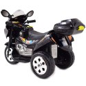 Motorek dla maluszka, dźwięki, światła, miękkie siedzenie/LL1188