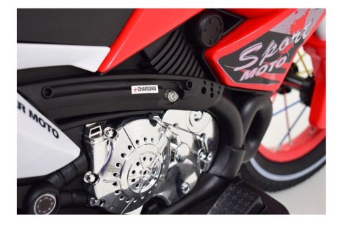 NAJNOWSZY MOTOR CROSSOWY CRF, POMPOWANE KOŁA, PANEL, DŹWIĘK, 2 SILNIKI /6186