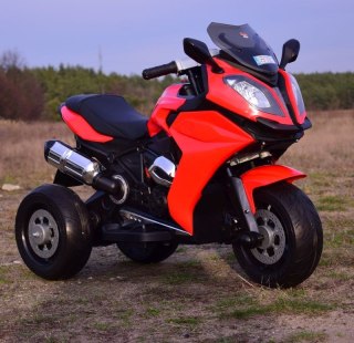 WIELKI MOTOR ŚCIGACZ, MIĘKKIE KOŁA EVA, MIĘKKIE SIEDZENIE STRONG 2 EXCLUSIVE/NEL-1300