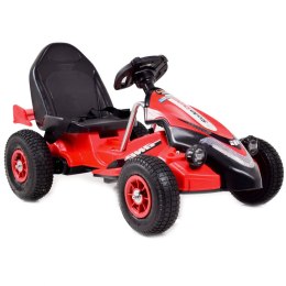 Gokart na akumulator sterowany pilotem, wolny start, hamulec, pompowane koła /TL5388