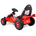 Gokart na akumulator sterowany pilotem, wolny start, hamulec, pompowane koła /TL5388