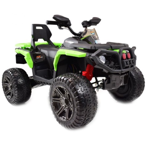 MEGA WIELKI QUAD MAVERICK Z NAPĘDEM 4X4, AMORTYZATORY, MIĘKKIE KOŁA, GAZ W MANETCE, HAMULEC/BBH3588