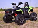 MEGA WIELKI QUAD MAVERICK Z NAPĘDEM 4X4, AMORTYZATORY, MIĘKKIE KOŁA, GAZ W MANETCE, HAMULEC/BBH3588