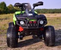 MEGA WIELKI QUAD MAVERICK Z NAPĘDEM 4X4, AMORTYZATORY, MIĘKKIE KOŁA, GAZ W MANETCE, HAMULEC/BBH3588