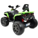 MEGA WIELKI QUAD MAVERICK Z NAPĘDEM 4X4, AMORTYZATORY, MIĘKKIE KOŁA, GAZ W MANETCE, HAMULEC/BBH3588