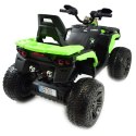 MEGA WIELKI QUAD MAVERICK Z NAPĘDEM 4X4, AMORTYZATORY, MIĘKKIE KOŁA, GAZ W MANETCE, HAMULEC/BBH3588