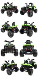 MEGA WIELKI QUAD MAVERICK Z NAPĘDEM 4X4, AMORTYZATORY, MIĘKKIE KOŁA, GAZ W MANETCE, HAMULEC/BBH3588