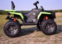 MEGA WIELKI QUAD MAVERICK Z NAPĘDEM 4X4, AMORTYZATORY, MIĘKKIE KOŁA, GAZ W MANETCE, HAMULEC/BBH3588