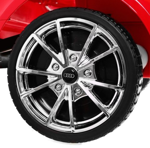 Pojazd Audi RS5 Miękkie Siedzenie 2.4G Czerwony