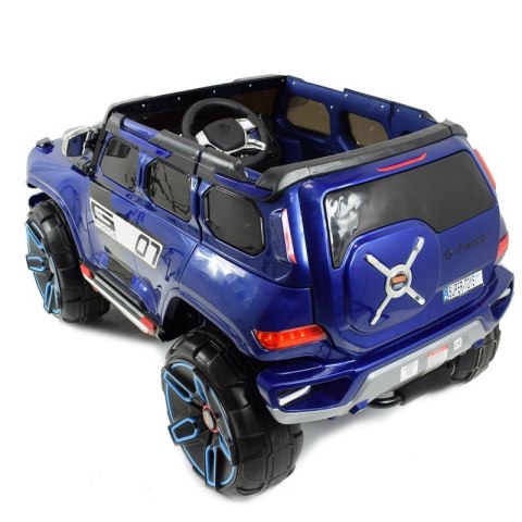 MEGA POLICJA Z DŹWIĘKIEM, MIĘKKIE KOŁA, MIĘKKIE SIEDZENIE, PANEL MP4/HJ5588