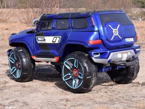 MEGA POLICJA Z DŹWIĘKIEM, MIĘKKIE KOŁA, MIĘKKIE SIEDZENIE, PANEL MP4/HJ5588