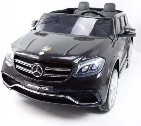 MERCEDES GLS 63, 4 SILNIKI, 2X12 V, MIĘKKIE KOŁA, MIĘKKIE SIEDZENIE, KLIMATYZACJA DLA 2 DZIECI/HL228