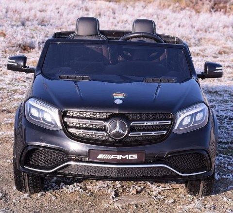 MERCEDES GLS 63, 4 SILNIKI, 2X12 V, MIĘKKIE KOŁA, MIĘKKIE SIEDZENIE, KLIMATYZACJA DLA 2 DZIECI/HL228