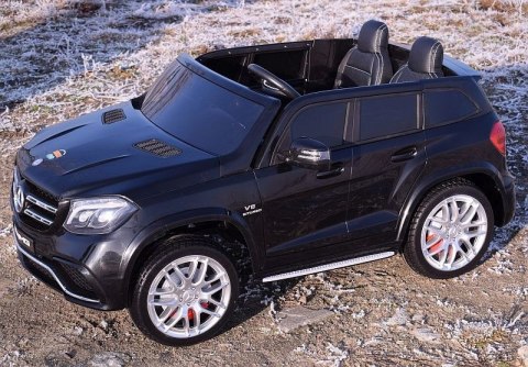 MERCEDES GLS 63, 4 SILNIKI, 2X12 V, MIĘKKIE KOŁA, MIĘKKIE SIEDZENIE, KLIMATYZACJA DLA 2 DZIECI/HL228